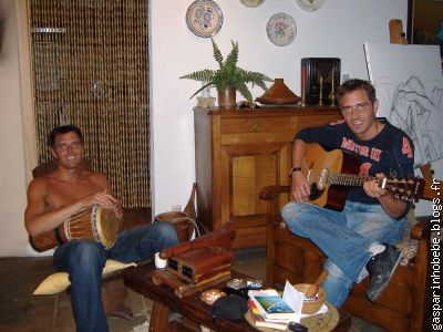 toton et papa en concert pour ta sortie